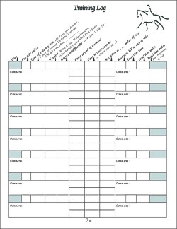 training log figure